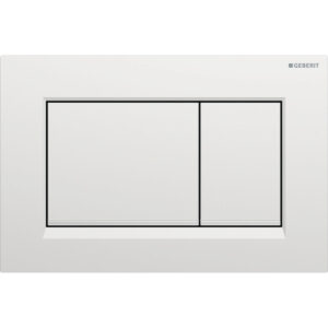 Clapeta actionare Geberit Sigma30 New EasytoClean crom mat detalii crom lucios