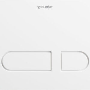 Clapeta cu dubla actionare Duravit DuraSystem A1 plastic alb