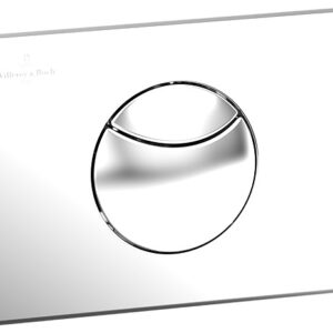 Clapeta cu dubla actionare Villeroy & Boch ViConnect 21x15cm Alb