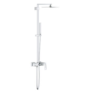 Coloana de dus Grohe Euphoria Cube System 230 cu baterie crom