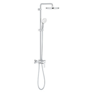 Coloana de dus Grohe Tempesta Cosmopolitan System 250 Cube cu baterie 101cm crom