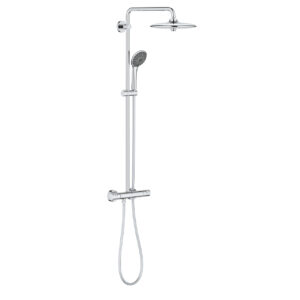 Coloana de dus Grohe Vitalio Joy System 260 cu baterie termostatata 9.5 l/min crom
