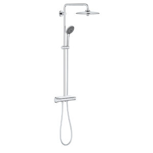 Coloana de dus Grohe Vitalio Joy System 260 cu baterie termostatata savoniera crom