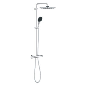 Coloana de dus Grohe Vitalio Start System 250 cu baterie termostatata 101cm crom