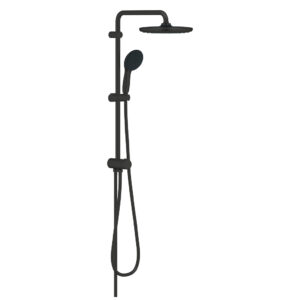Coloana de dus Grohe Vitalio  Start System 250 cu divertor  fara baterie  matte black