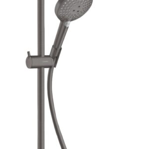 Coloana de dus Hansgrohe Croma Select S 280 1jet cu baterie termostatata crom negru periat