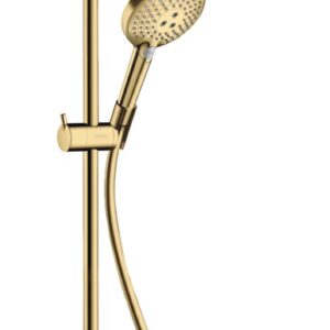 Coloana de dus Hansgrohe Croma Select S 280 1jet cu baterie termostatata gold optic lustruit