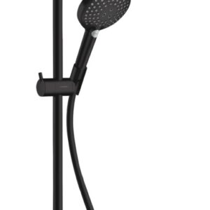 Coloana de dus Hansgrohe Croma Select S 280 1jet cu baterie termostatata negru mat