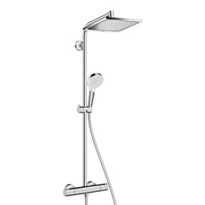 Coloana de dus Hansgrohe Crometta E240 1 jet cu baterie termostatata crom