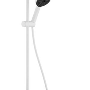 Coloana de dus Hansgrohe Pulsify S 260 1jet EcoSmart cu baterie termostatata ShowerTablet Select 400 alb mat