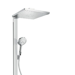Coloana de dus Hansgrohe Raindance Select E 300 cu baterie Shower Tablet 350 crom