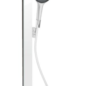 Coloana de dus Hansgrohe Rainfinity 250 EcoSmart 1jet cu baterie termostatata ShowerTablet 350 alb mat