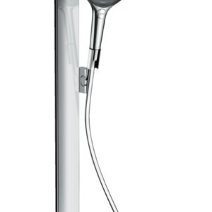Coloana de dus Hansgrohe Rainfinity 250 EcoSmart 1jet cu baterie termostatata ShowerTablet 350 crom