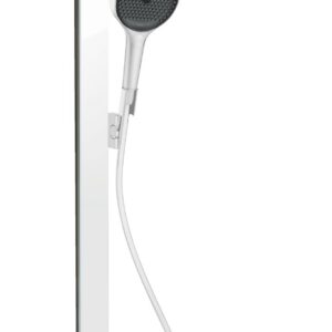 Coloana de dus Hansgrohe Rainfinity 360 1jet cu baterie termostatata ShowerTablet 350 alb mat