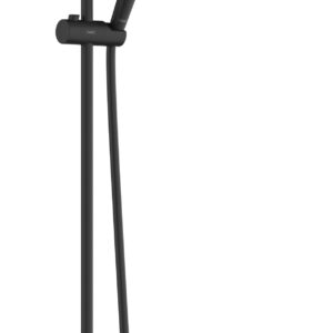 Coloana de dus Hansgrohe Vernis Blend 240 Square 1 jet cu baterie cada termostatata negru mat