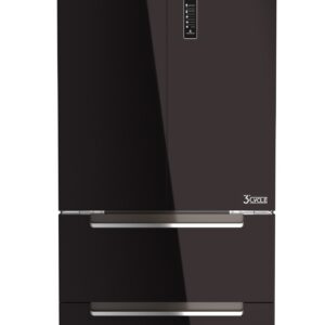 Combina frigorifica cu 4 usi Teka Maestro RFD 77820 GBK LongLife No Frost compartiment Gourmet Fuzzy Logic IonClean 500 litri net clasa A++ Cristal Black