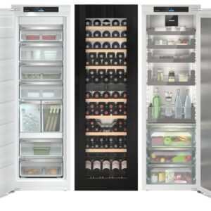 Combina frigorifica incorporabila Side-by-side Liebherr Peak IXRFW 5173 NoFrost BioFresh Wine dozator gheata SuperSilent SmartDeviceBox integrat