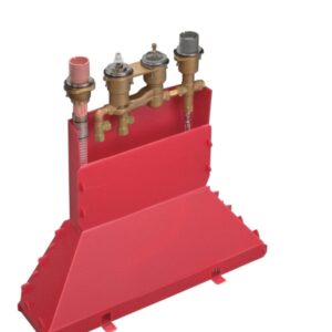 Corp ingropat pentru baterie cu montaj pe cada Axor Starck Organic 4 elemente
