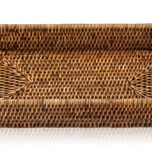 Cos pentru cosmetice Decor Walther Basket 5 x 30 x 16cm ratan dark