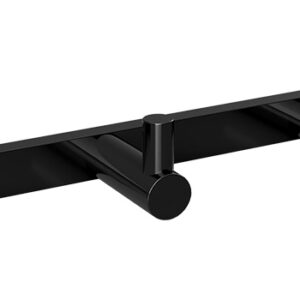 Cuier Bemeta Omega cu 4 carlige negru