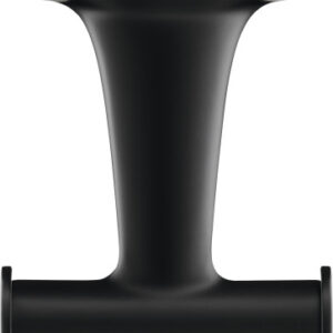 Cuier dublu Duravit Starck T negru mat
