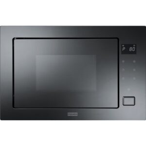 Cuptor cu microunde incorporabil Franke Crystal 250 FMW 250 CR2 G BK 25 litri Crystal Black