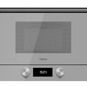 Cuptor cu microunde incorporabil Teka ML 8220 BIS L SM stanga 850W 9 retete presetate baza ceramica grill rabatabil 1200W Cristal Steam Grey/ Infinity Glass