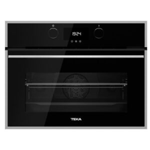Cuptor electric incorporabil Teka HLC 847 SC compact combi cu aburi 44 litri HydroClean SurroundTemp 15 functii Black Glass