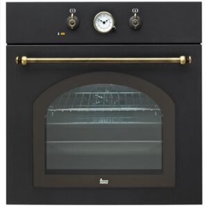 Cuptor electric incorporabil Teka HRB 6300 AT Country Style multifunctional 9 functii 70litri Hydroclean clasa A+ Negru antracit