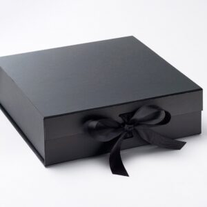 Cutie cadou Folda Large  inchidere magnetica si fundita  Black
