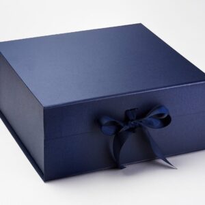Cutie cadou Folda XL Deep inchidere magnetica si fundita Navy Blue