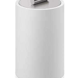 Cutie cu capac Decor Walther Stone DMD L 16x10cm alb-inox mat