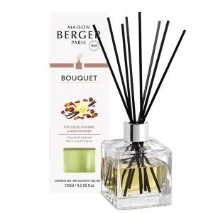 Difuzor parfum camera Berger Bouquet Parfume Cube Poussiere d'Ambre 125ml