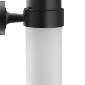 Dispenser sapun lichid Duravit Starck T  sticla mata  negru mat