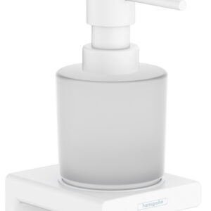 Dispenser sapun lichid Hansgrohe AddStoris alb mat