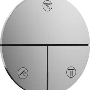 Divertor Hansgrohe ShowerSelect Comfort S cu 3 functii cu montaj incastrat necesita corp ingropat crom