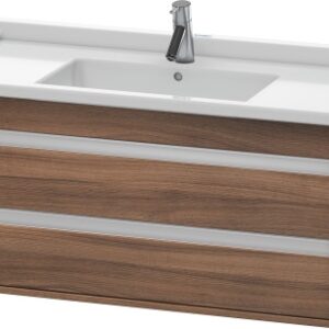 Dulap baza Duravit Ketho 100x46.5cm 2 sertare inchidere lenta nuc