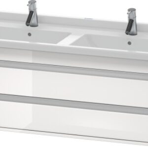 Dulap baza Duravit Ketho 120x46.5cm 2 sertare inchidere lenta alb lucios
