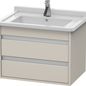 Dulap baza Duravit Ketho 65x46.5cm 2 sertare inchidere lenta taupe mat