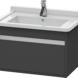 Dulap baza Duravit Ketho 80x46.5cm sertar inchidere lenta grafit mat