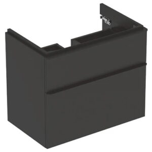 Dulap baza Geberit Smyle Square cu 2 sertare 75cm lava mat