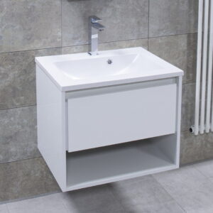 Dulap baza suspendat Sanotechnik Soho 60x48x46cm alb