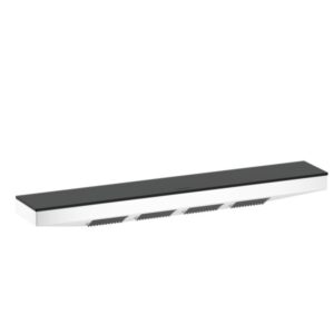 Dus de perete Hansgrohe Rainfinity Shoulder 500 alb mat si raft sticla grafit