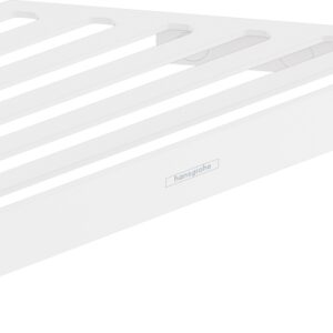 Etajera de colt Hansgrohe AddStoris  alb mat