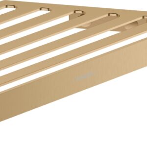 Etajera de colt Hansgrohe AddStoris bronz periat