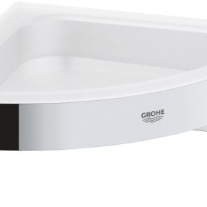 Etajera de dus de colt Grohe Start Cube  crom