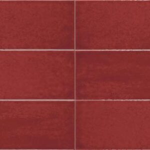 Faianta Iris Maiolica 10x30cm 7mm Rosso