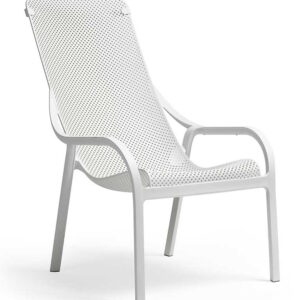 Fotoliu exterior Nardi Net Lounge alb