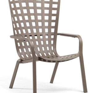 Fotoliu recliner exterior Nardi Folio  tortora