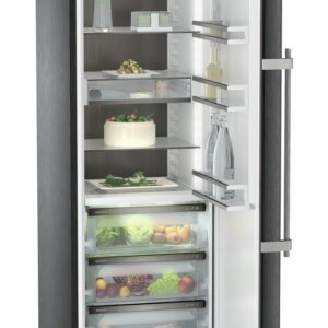 Frigider cu o usa Liebherr Prime RBbsb 525i BioFresh SuperSilent 386 litri clasa B Black Steel